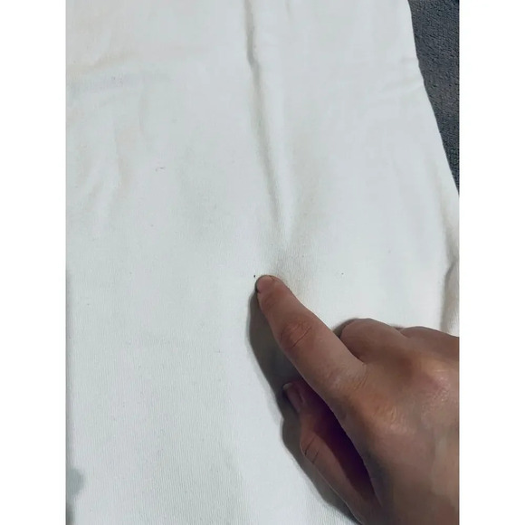 NWT J.Crew Size XS Short Sleeve Shirt Causal Women White Layering - Picture 4 of 7